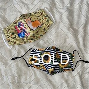 Corgi Reusable Face Mask 😷